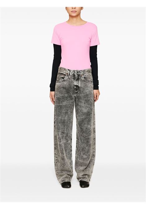 jeans 5 pocket donna grigio in cotone MM6 MAISON MARGIELA | S52LA0236 M30011860